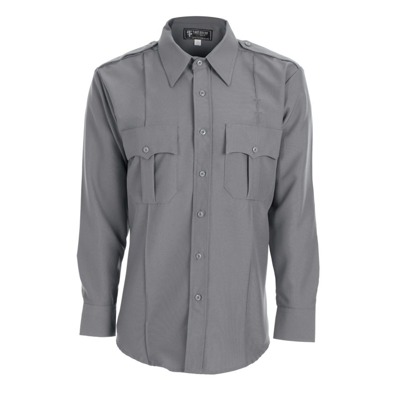 Tact Squad 8002 Men’s Polyester Long Sleeve Uniform Shirt – Tactsquad