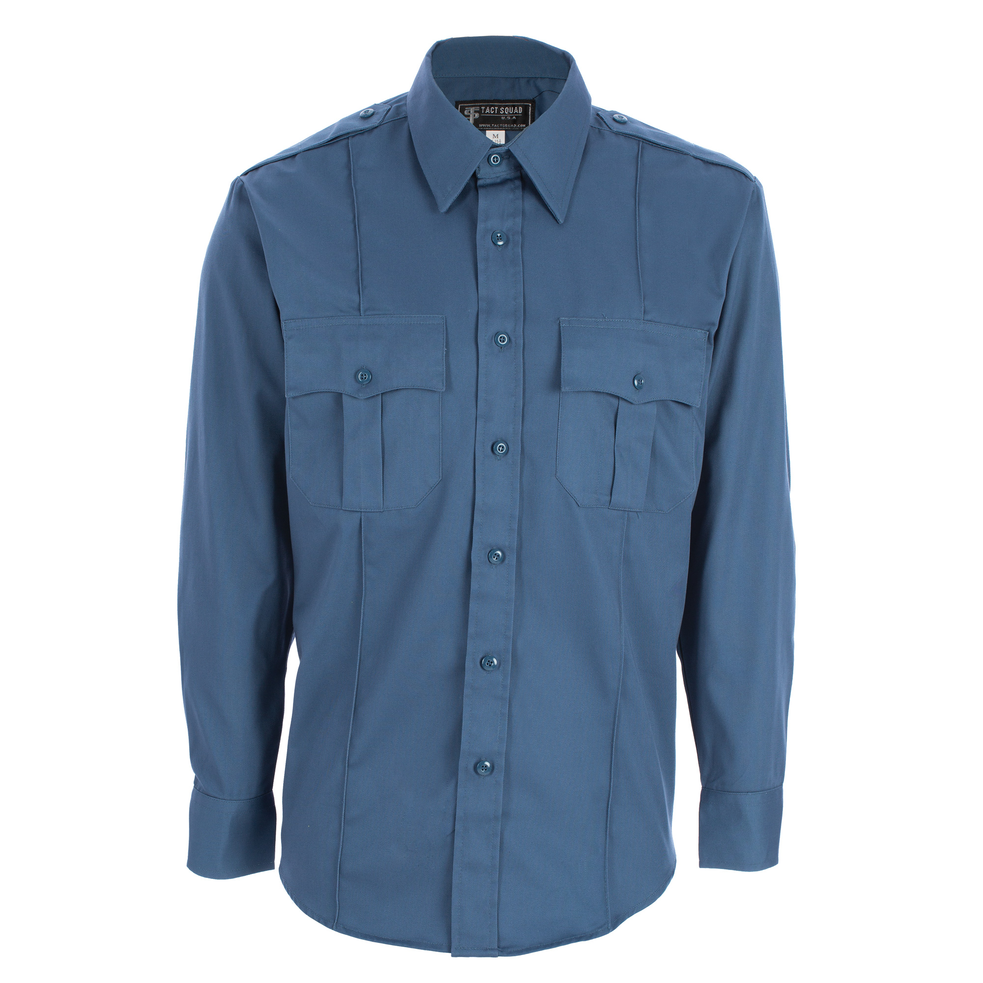Tact Squad 8003 Polyester/Cotton Long Sleeve Uniform Shirt – Tactsquad