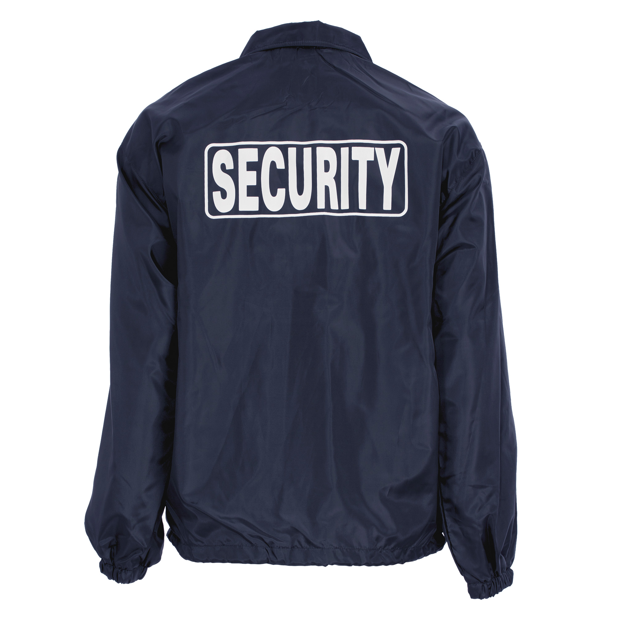 Tact Squad Classic Security Windbreaker Jacket | Navy Large