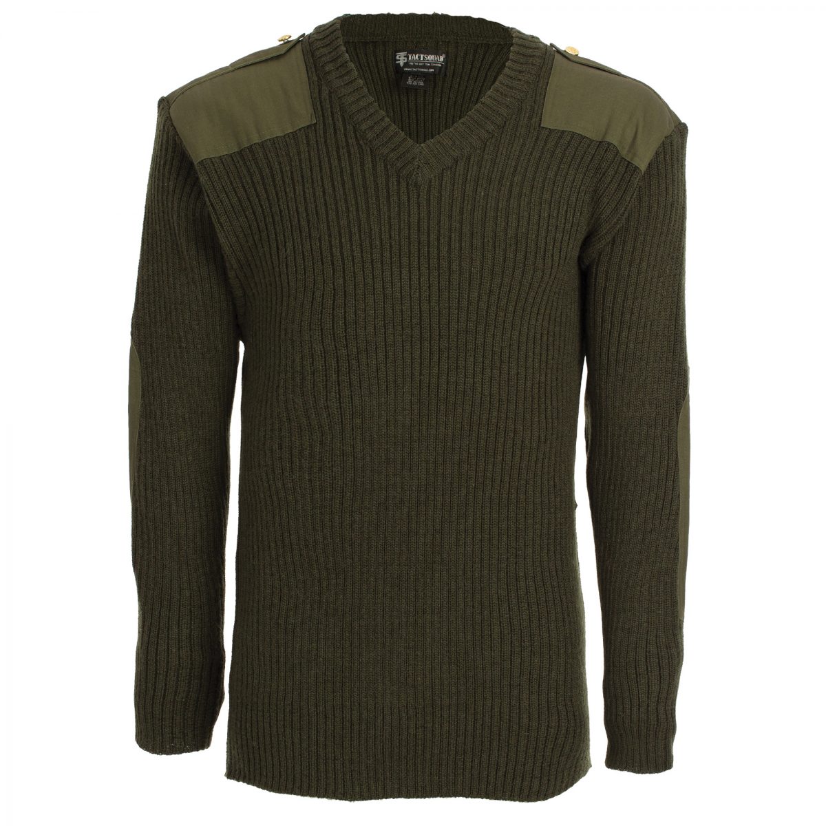 Tact Squad 2004 Men’s Wool Commando V-Neck Sweater – Tactsquad