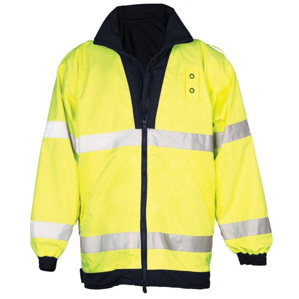 United Uniform Mfr. Ultimate Lightweight Reversible Raincoat ANSI 3 ...