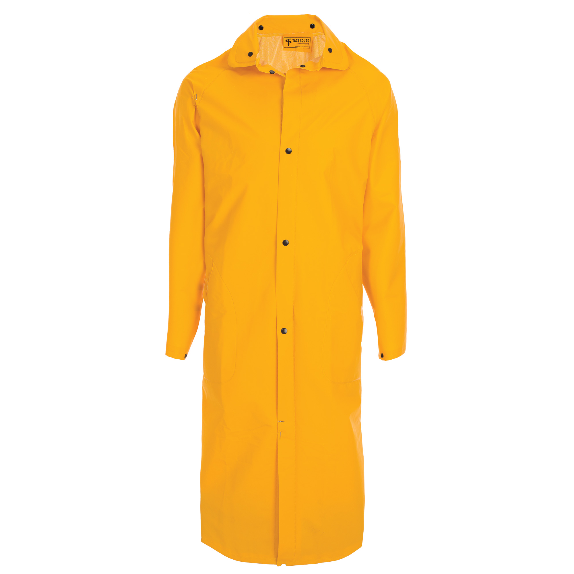 Tact Squad 6011/6012 PVC Coated Raincoat w/ Removable Hood – Tactsquad