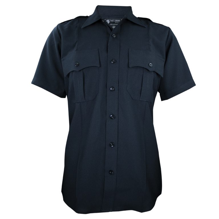 Tact Squad 8012 Men’s Polyester Short Sleeve Uniform Shirt – Tactsquad