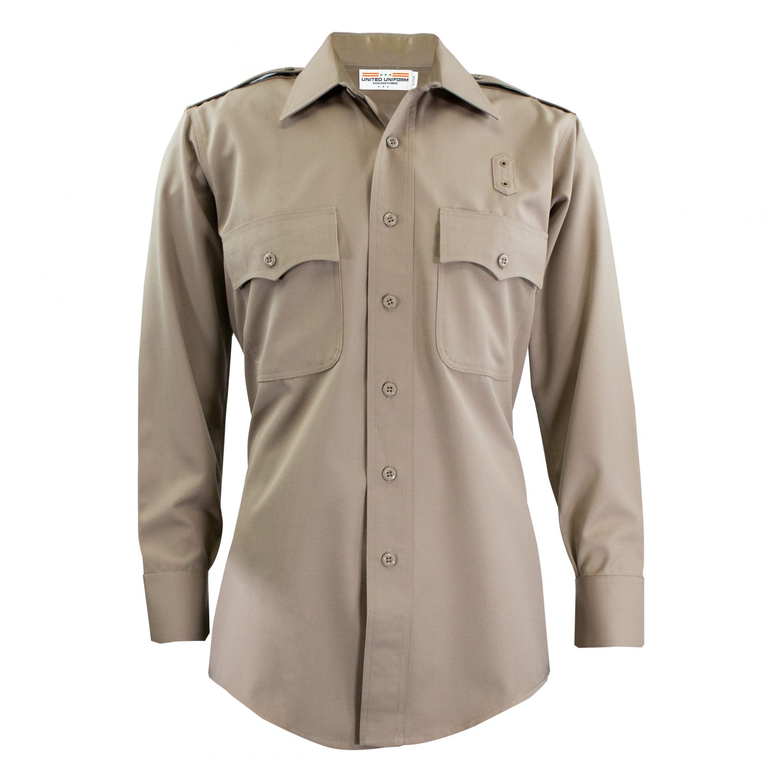 United Uniform Mfr. Coolmax Polo Shirt with Pocket and Epaulets – Tactsquad